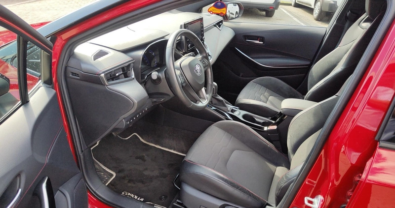 Toyota Corolla cena 94900 przebieg: 54046, rok produkcji 2019 z Kartuzy małe 172